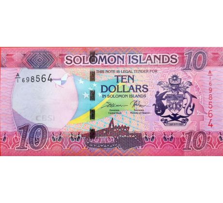 10 dollar 2017-22 Šalamúnové Ostrovy