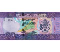 20 dollar 2017-21 Šalamúnové Ostrovy