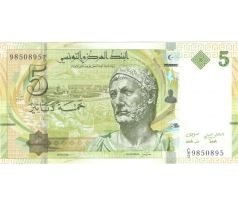 5 dinár 2013 Tunisko