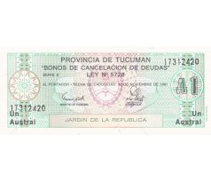 1 australes 1987-88 Argentína Tucuman