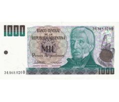 1 000 pesos 1983-85 Argentína