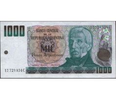 1 000 pesos 1983-85 Argentína /02/