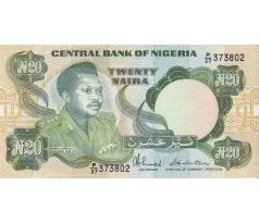 20 naira 2001-2006 Nigeria