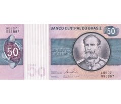 50 cruzeiros 1970-80 Brazília