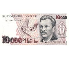 10 000 cruzeiros 1991-93 Brazília