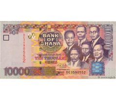 10 000 cedis 2002-06 Ghana