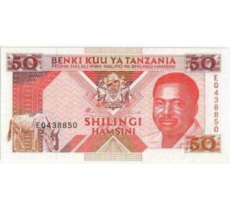 50 shilingi 1993 Tanzánia