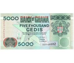 5 000 cedis 1996-2006 Ghana