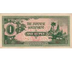 Sada 3 ks 1942-44 Burma Nadvláda Japonsko