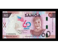 60 tala 2022 Samoa pamätná bankovka