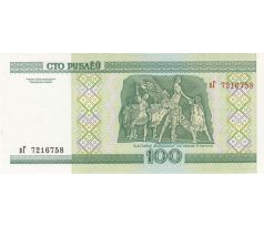 100 rubel 2000 Bielorusko