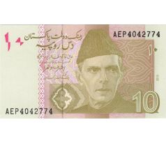 10 rupia 2006-25 Pakistan