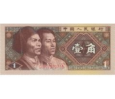 1 jiao 1980 Čína
