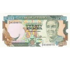 20 kwacha 1989-91 Zambia