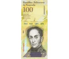 100 000 bolivares 2017 Venezuela