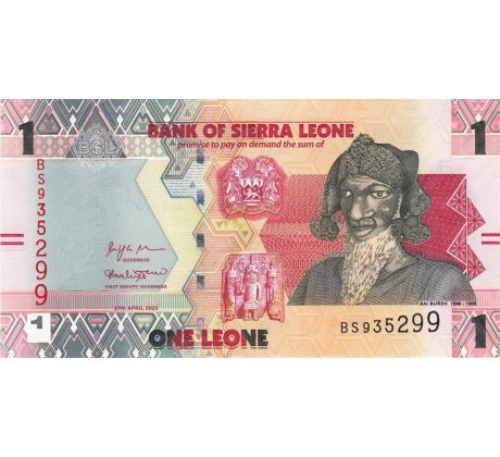 1 leone  2022 Sierra Leone