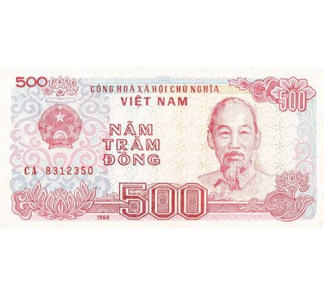 500 dong 1988 Vietnam