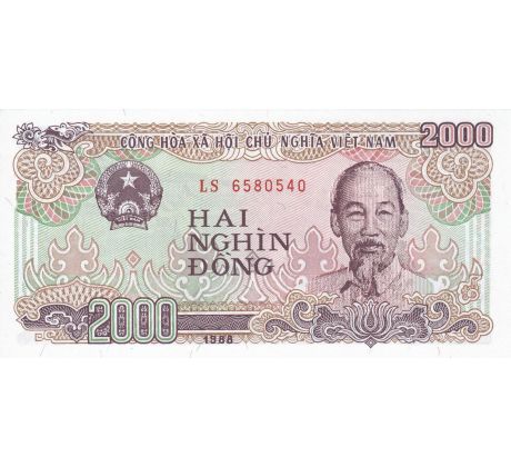 2 000 dong 1988 Vietnam