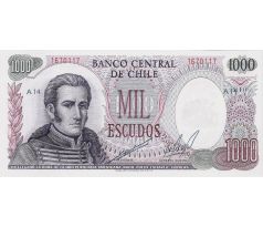 1 000 pesos 1973-75 Chile