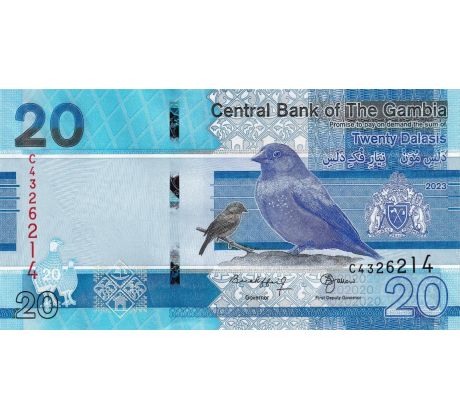 20 dalasis 2019-23 Gambia