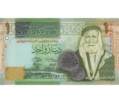 1 dinar 2002-21 Jordánsko