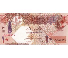 10 ryial 2008-15 Katar