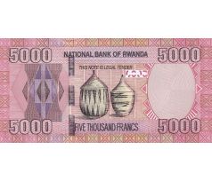 5 000 francs 2014 Rwanda