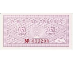 0,5 marka 1992 Bosna a Hercegovina