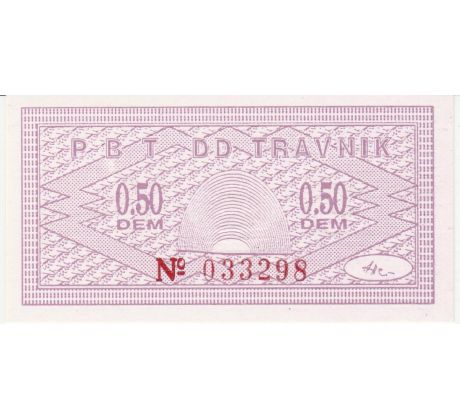 0,5 marka 1992 Bosna a Hercegovina