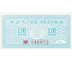 1 marka 1992 Bosna a Hercegovina