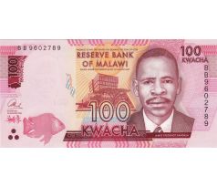 100 kwacha 2014-2023 Malawi