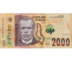 2 000 kwacha 2020-2024 Malawi