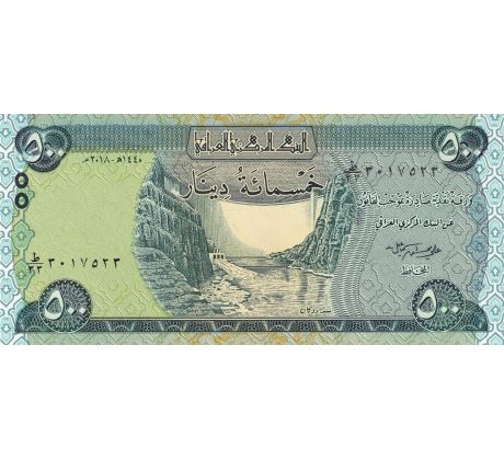 500 dinar 2015-18 Irak