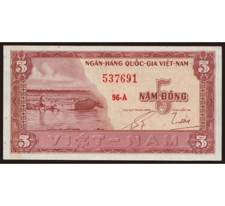 5 dong 1955 Vietnam /02/