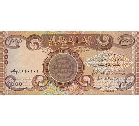 1 000 dinar 2003-13 Irak