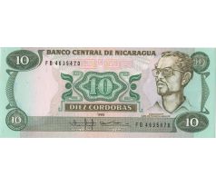 10 cordobas 1985 Nikaragua
