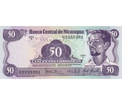 50 cordobas 1984 Nikaragua