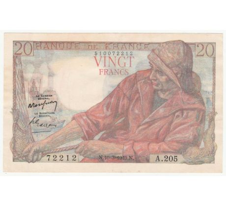 20 francs 1984 Francúzsko