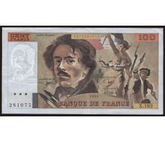 100 francs 1990-93 Francúzsko