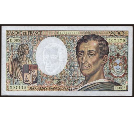 200 francs 1981-92 Francúzsko