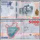 10 ks x 5 000 francs 2022 Burundi