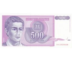 500 dinar 1992 Juhoslávia