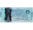 5 dollar 2013 Kanada polymerová bankovka
