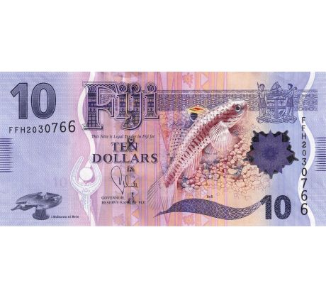 10 dolár 2013 Fidži