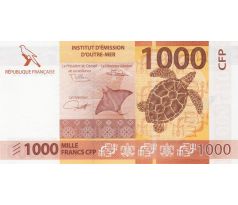 1 000 francs 2014-21 Francúzske tichomorské územia