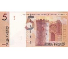 5 rubel 2019 Bielorusko