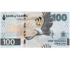 100 kwacha 2024 Zambia
