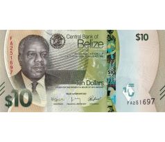 10 dollar  2025 Belize