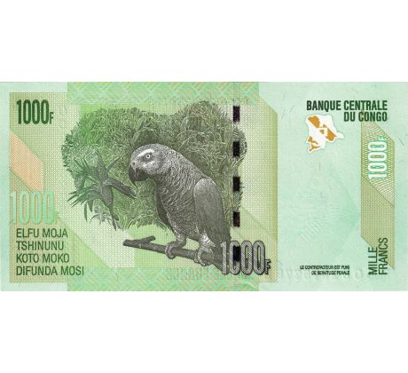 1 000 francs 2005 - 22 Kongo dem. rep.