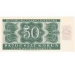 50 kčs 1950 B39 perforácia "S"